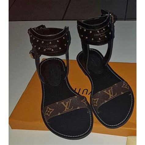 lv baby sandals|louis vuitton nomad sandals.